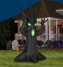 12' GEMMY SCARY DEAD TREE Airblown Lighted Yard Inflatable picture