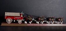 Ertl - Budweiser Clydesdale Eight-Horse Hitch - Complete With Plastic Cover picture