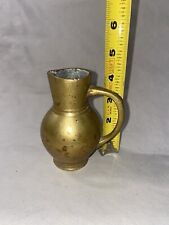 18th Century Rare Bell Metal 4 1/2 Inch Pitcher 1720 -1760 picture