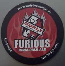 CRAFT BEER COASTER ONE Surly Brewing Co Twin Cities MN 4