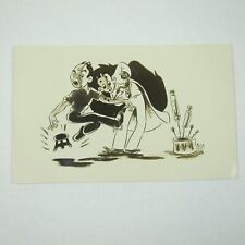 Vintage 1940s Postcard Dave Miller Comic Cartoon Doctor UNPOSTED RARE picture