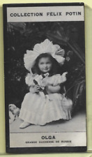 1900 French Chocolates Grand Duchess OLGA ALEXANDROVNA Of Russia Card picture