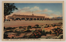 Postcard The Escalante, Fred Harvey Hotel, Ash Fork, Arizona Vintage picture