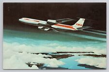 Postcard Twa Trans World Airlines Giant Twa Superjets picture