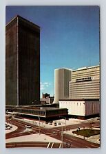 Rochester NY-New York, Skyline, Xerox Complex, Lincoln 1st Bank Vintage Postcard picture