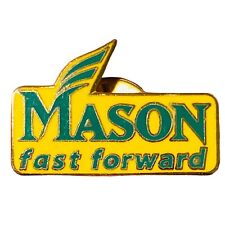 George Mason University Fast Forward Lapel Pin Badge Virginia College GMU 156 picture