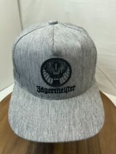 Jagermeister Official Logo Gray Hat Baseball SNAPBACK Cap Classy New picture