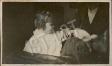 Antique Candid Family Photo Early 1930s Interior Collectible Image picture