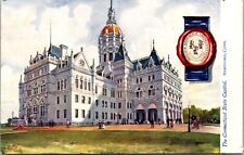 Oilette State Capitols Postcard Connecticut State Capitol in Hartford CT Unused picture