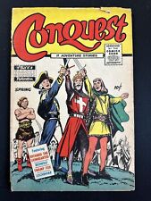 Conquest #1 Famous Funnies Golden Age Comic 1955 Complete Fair/Good picture