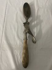 Antique 1920's United Products Banana Split Ice Cream Scoop Wood Handle picture