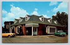 Lafayette Charcoal Steak & Seafood House, Old Cars - Williamsburg VA - Postcard picture
