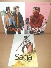 Saga: Volumes 1,2 & 3 Books (2014) picture