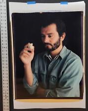 c. 1990's Man Holding Sea Shell Photo 20