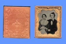 Daguerrotype portrait of a couple 1840-50 picture