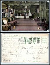 NEBRASKA Postcard - Omaha, Hotel Loyal, Lobby S22 picture