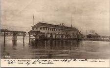 RPPC USRS Richmond War Ship c1905 Rotograph Potter photo postcard DQ5 picture