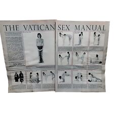 1976 Eric Idle Monty Python Vatican Manual Feature Original Vintage picture