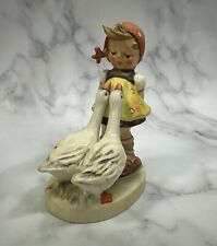 Vintage Goebel Hummel GOOSE GIRL 47 3/0 Figurine (4”) 1981, W. Germany picture