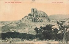 Seal Rock Kulangsoo - Kulangsu China Cheung Photo Postcard 1912 USS Saratoga pm picture