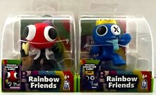 Lot of 2 Official Rainbow Friends Scientist and Blue Figure Roblox With Card NEW picture