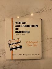 Match Corporation of America Sales Catalog from 1964 picture