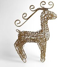 Gold Reindeer filigree Figurine picture