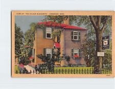 Postcard Home of the Village Blacksmith Cambridge Massachusetts USA picture