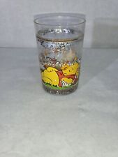 vintage Disney double plastic glitter shaker cup Winnie the Pooh picture