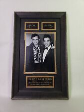 Framed Art with Elvis / Johnny Cash picture