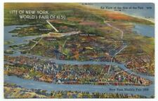 New York World's fair 1939 Air View Postcard picture