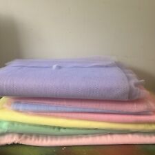 Mixed Lot of Tulle Net Fabric Colors 75+ yards Vintage Pastels Pink Mesh Purple picture