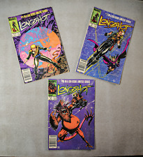 Longshot 1 2 5  Newsstand Marvel 1985 lot comic picture