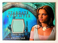 Stargate Atlantis Season 1 Costume Card Leonor Varela as Chaya Sar picture
