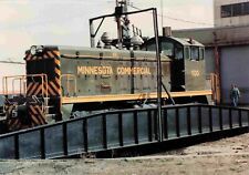 Minnesota Commercial 100 Man Locomotive Train Railroad Color Photo 3.5X5  #2228 picture