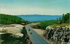 Vintage Postcard ~ Trans Canada Highway Skirting Lake Superior picture