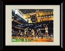 16x20 Framed Lakers vs Celtics Classic Game Autograph Promo Print - Boston picture