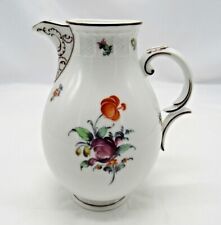 Antique Victorian Nymphenburg Porcelain Creamer Pitcher Hand Painted Floral 6