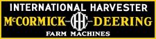 IHC IH McCormick Deering Farm Machines NEW Sign 16x48
