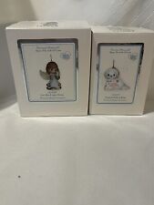 Precious Moments Ornaments Set Of 2 New In Boxes  picture