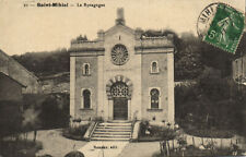 PC JUDAICA, SAINT MIHIEL, THE SYNAGOGUE, Vintage Postcard (B41800) picture