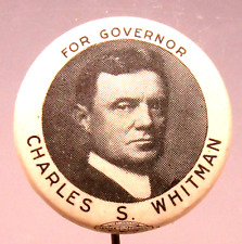 1914 CHARLES S. WHITMAN For Governor NY 7/8