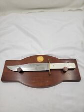 NRA A LEGACY OF FREEDOM LIMITED EDITION KNIFE WITH WOOD PLAQUE picture