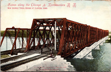 Postcard Posted 1908 Clinton Iowa The Old Mine Clinton Iowa  [ch] picture