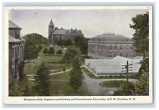Thompson Hall Engineering Building And Greenhouse University Of NH Postcard picture