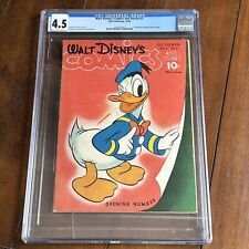 Walt Disney's Comics and Stories #1 (1940) - Donald Duck - CGC 4.5 picture