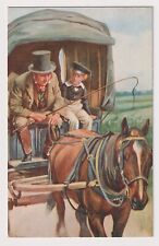 Charles Dickens TUCK'S Postcard 3406 David Copperfield Barkis Coach MINT picture