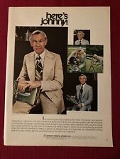 Johnny Carson Apparel 1976 Print Ad Promo - Great to Frame picture