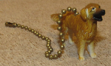 Vintage Golden Retriever Dog Fan Light Pull Chain picture