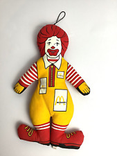 Vintage 1985 McDonald’s 13” Plush Doll Ronald McDonald Stuffed Clown picture
